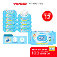 Khăn Ướt Em Bé NUNA Không Mùi 100 Miếng/Bao