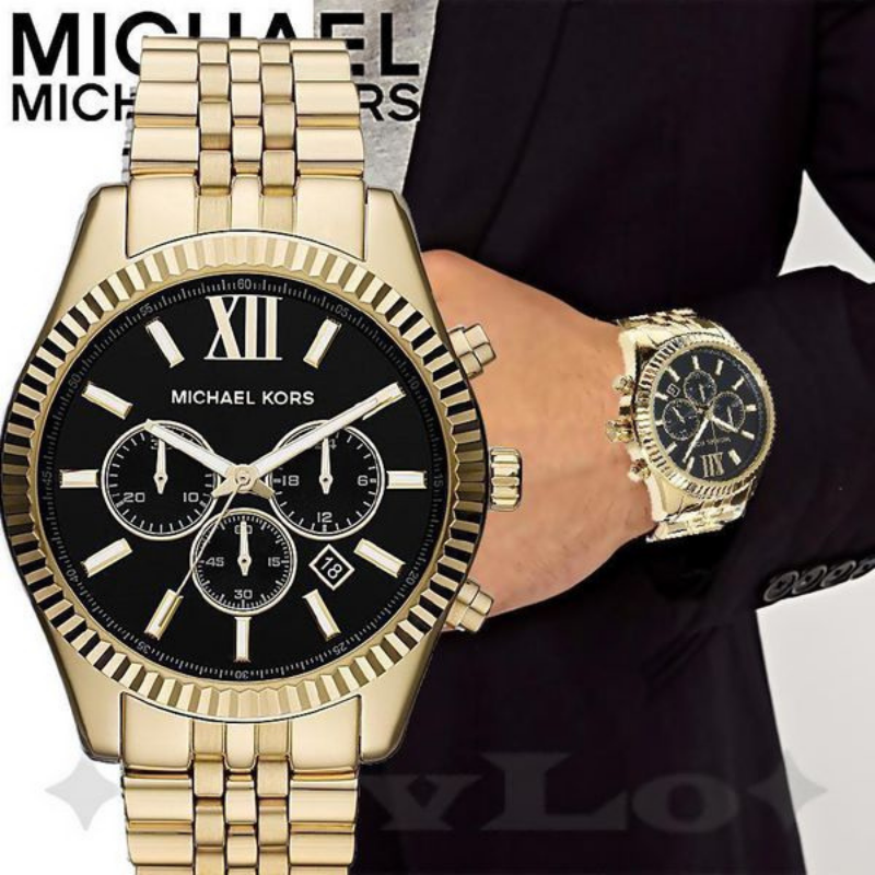 Đồng hồ nam dây kim loại Michael Kors MK8286 đồng hồ nam chống nước đồng hồ nam cao cấp