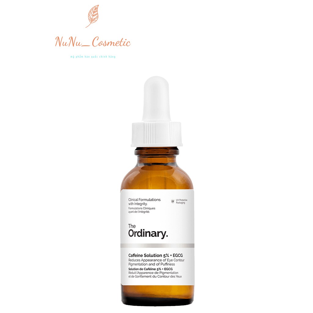 [Hcm]Tinh Chất Dưỡng Mắt The Ordinary Caffeine Solution 5% + Egcg (30Ml)