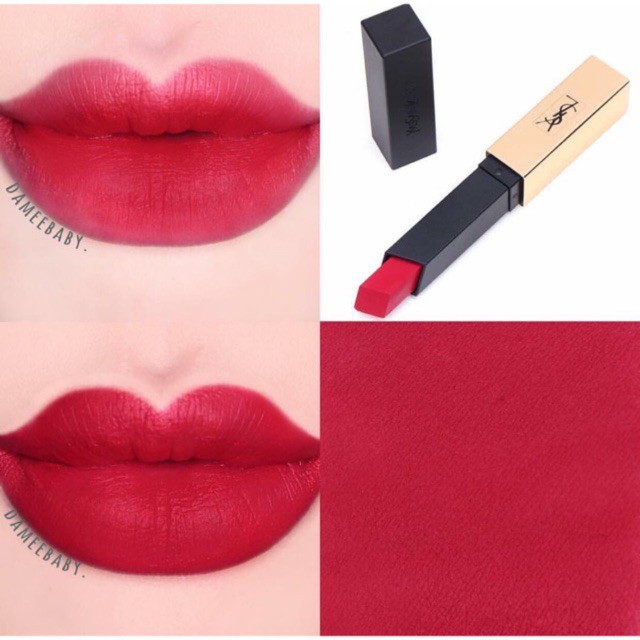 Son YSL Rouge Pur Couture The Slim Glow Matte ( 202 212 214 207 12 2101 204 ) màu siêu xinh (hàng có bill).