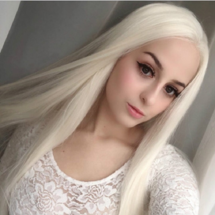 [HCM]Tóc giả nữ Hàn Quốc + Tặng kèm lưới T404