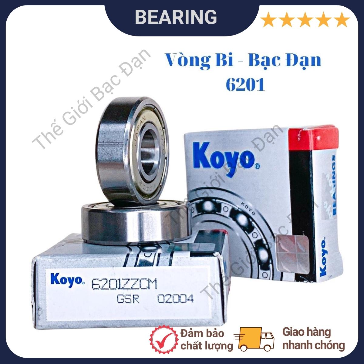 Vòng bi bạc đạn 6201 ZZCM KOYO -Thế Giới Bạc Đạn