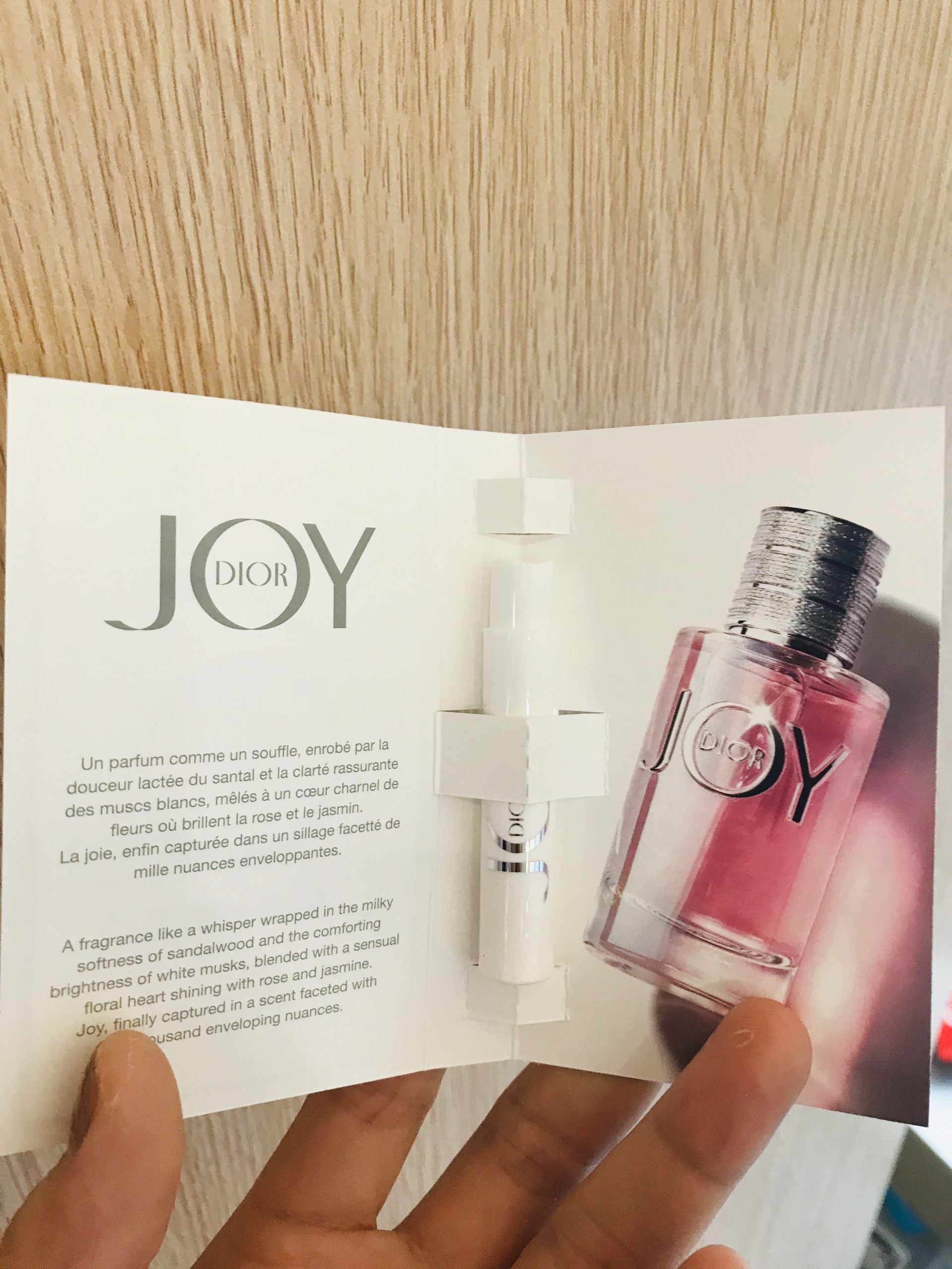 Nước Hoa Nữ Joy By Dior Sample 1Ml