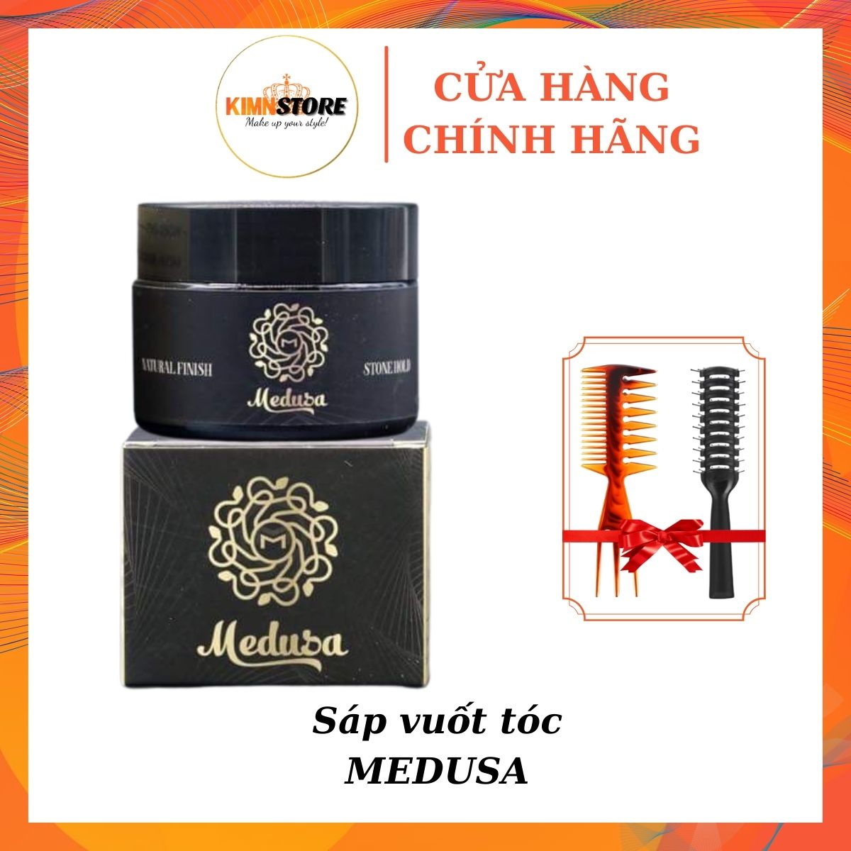 Sáp Vuốt Tóc Nam Medusa 60Gr - Keo Vuốt Tóc Nam - Wax Vuốt Tóc Nam