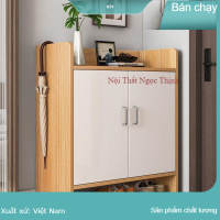 (Giao hoả tốc) Tủ Để Giày Thông Minh Gỗ MDF Cao Cấp Đa Năng 3 Ngăn Có Hộc Để Đồ Cánh Tủ Che Bụi Hiện Đại ND10 Nội thất Ngọc Thịnh
