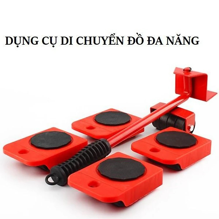 Bộ Dụng Cụ Di Chuyển Đồ Thông Minh Hỗ Trợ Nâng Đỡ Vật Nặng Chuyên Dụng Tặng Kèm 4 Bánh Xe Tiết Kiệm 