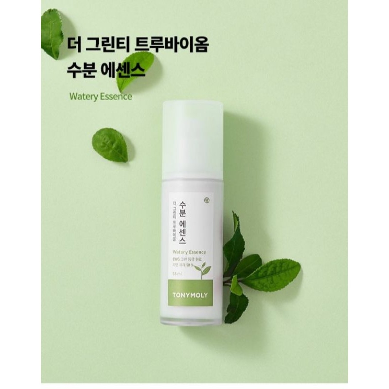 Tinh Chất Trà Xanh Dưỡng Ẩm Cấp Nước Cho Da Căng Mướt Tonymoly The Green Tea Trubiome Watery Essence