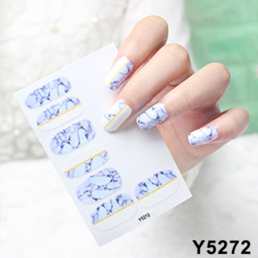 Bộ sticker dán trang trí móng tay nhiều kiểu xinh xắn