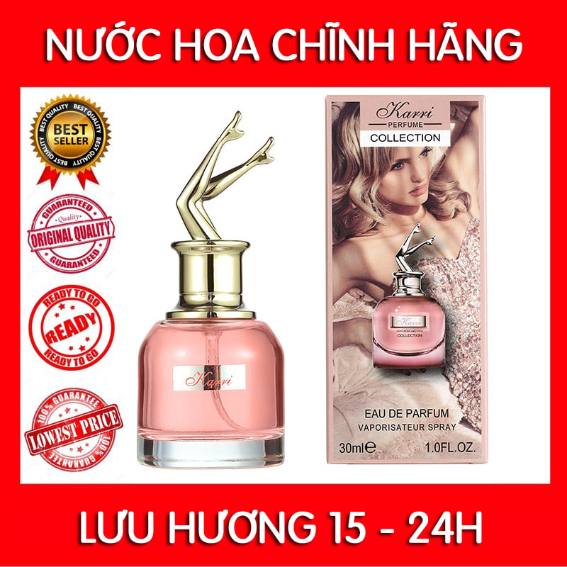 Nước Hoa Nữ Karri Perfume Collection Thơm Lâu 30Ml