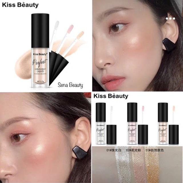 [HCM]Nhũ Mắt Kèm HIGHLIGHT 2 IN 1 KISS BEAUTY