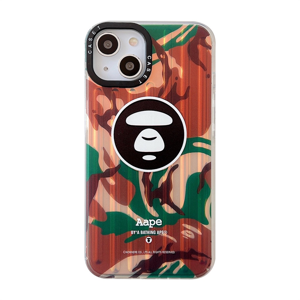 Ốp Lưng Iphone 14 Pro Max / 14 Pro / 13 Pro Max / 12 Pro Max Hạo Tiết Aape Chống Sốc - Bum Stor