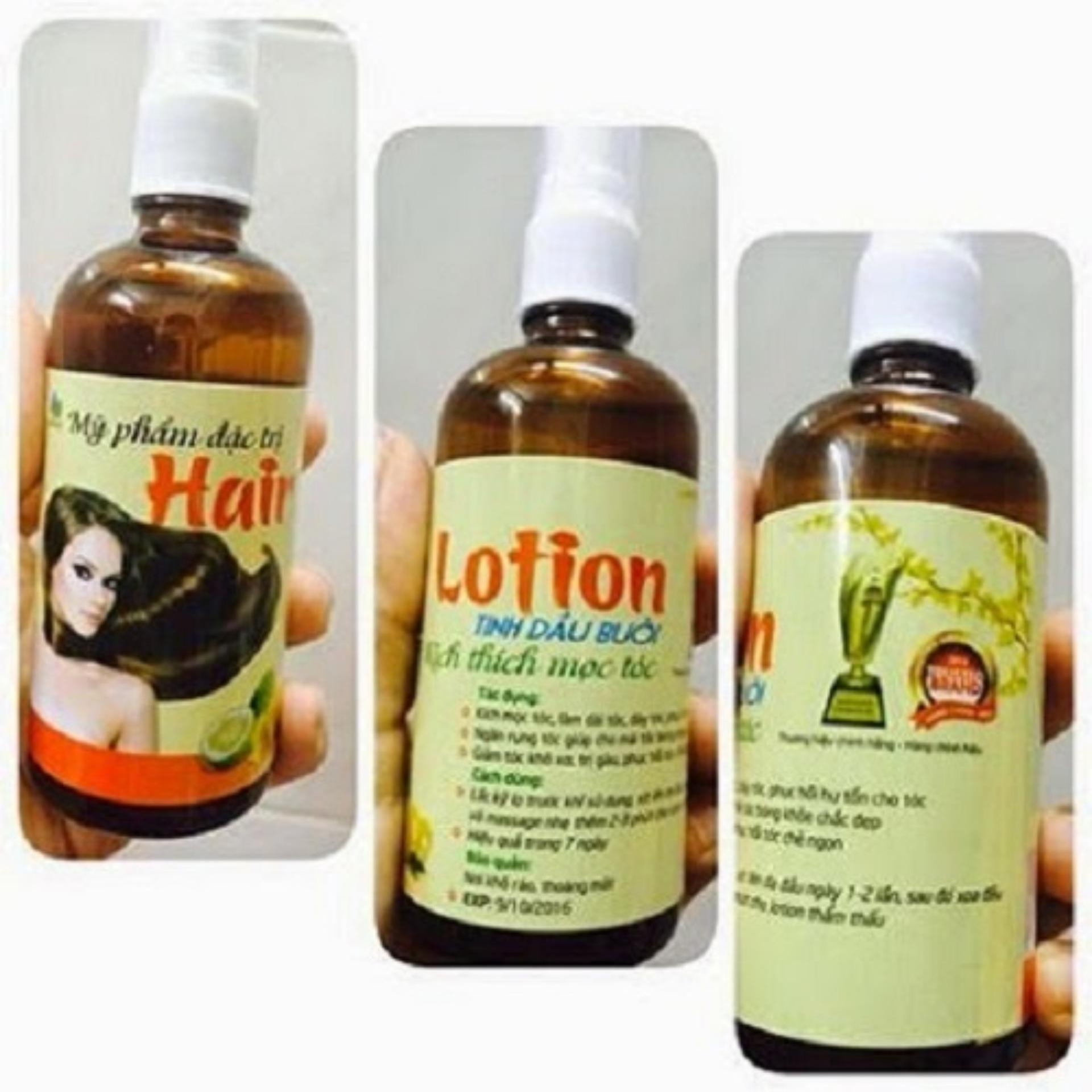 Tinh Dầu Bưởi Dưỡng Mọc Và Dày Tóc Hair Lotion 100Ml