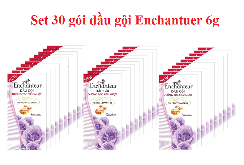 30 Gói Dầu Gội Hương Nước Hoa Enchante.r 6G