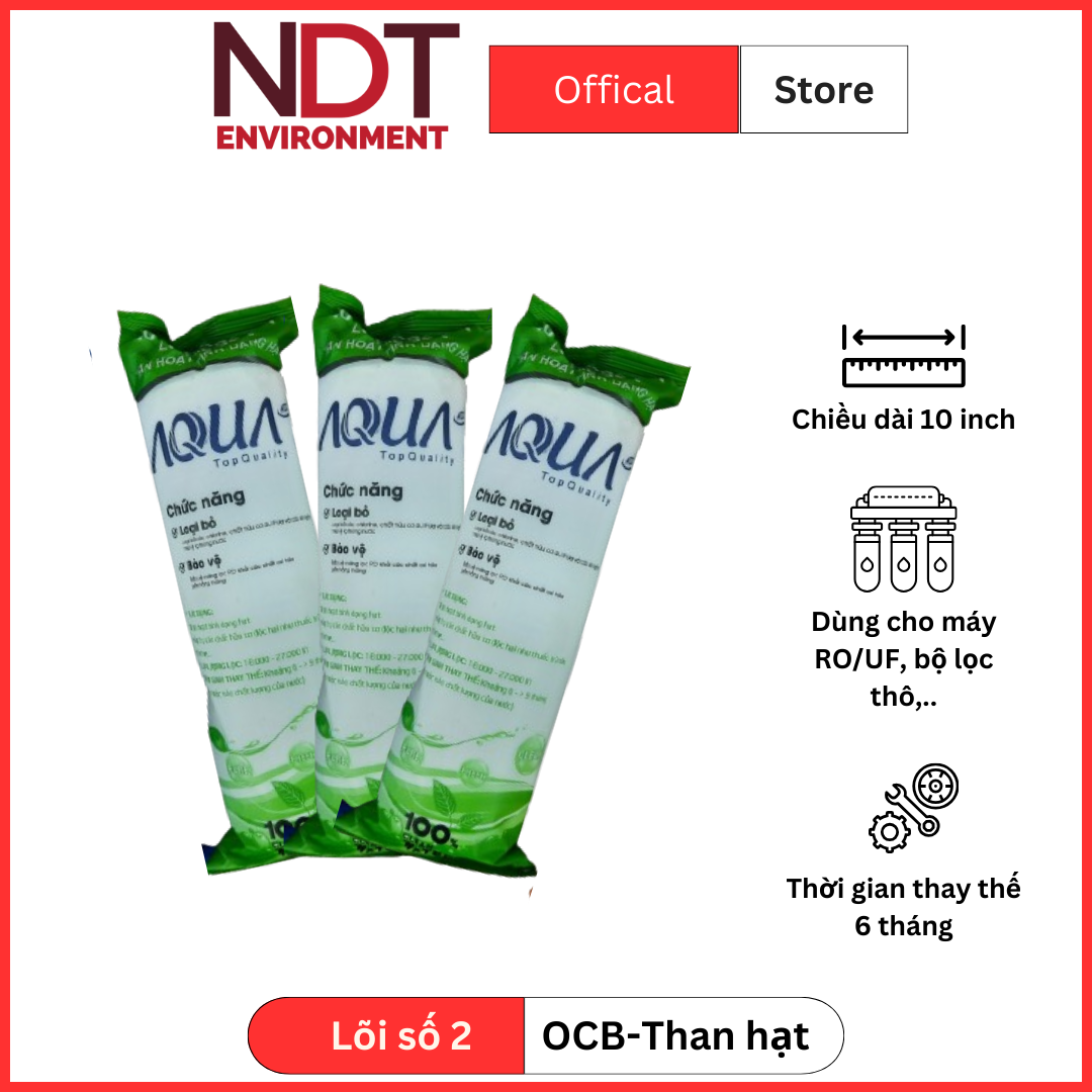 Lõi lọc nước Aqua ADQ - Bộ lõi lọc thô 123