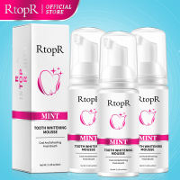 RtopR Bọt đánh răng chuyên làm trắng và loại bỏ các mảng bám vết bẩn trên răng kem đánh răng kem đánh trắng răng Tẩy Trắng Làm Sạch Răng Khử Mùi Hôi Miệng - INTL
