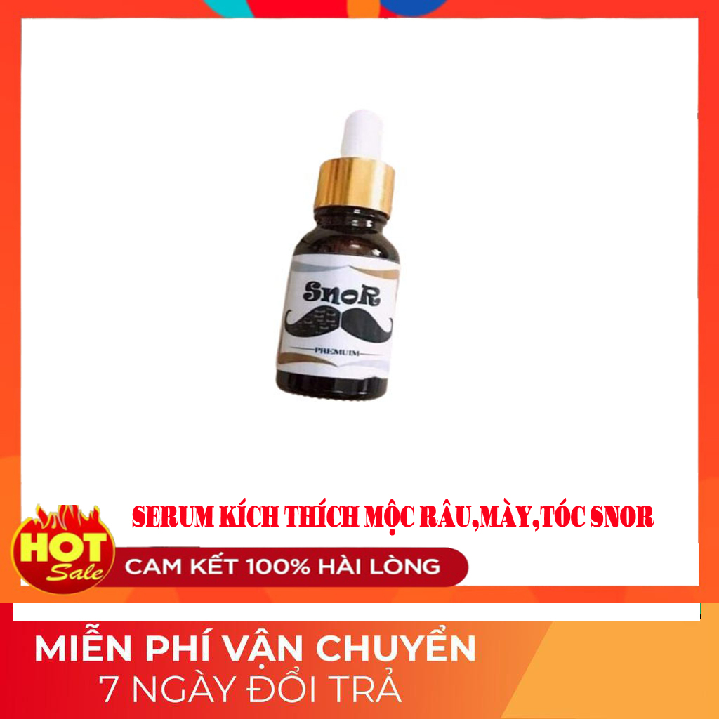 Serum Snor kích thích mọc râu lông mày tóc
