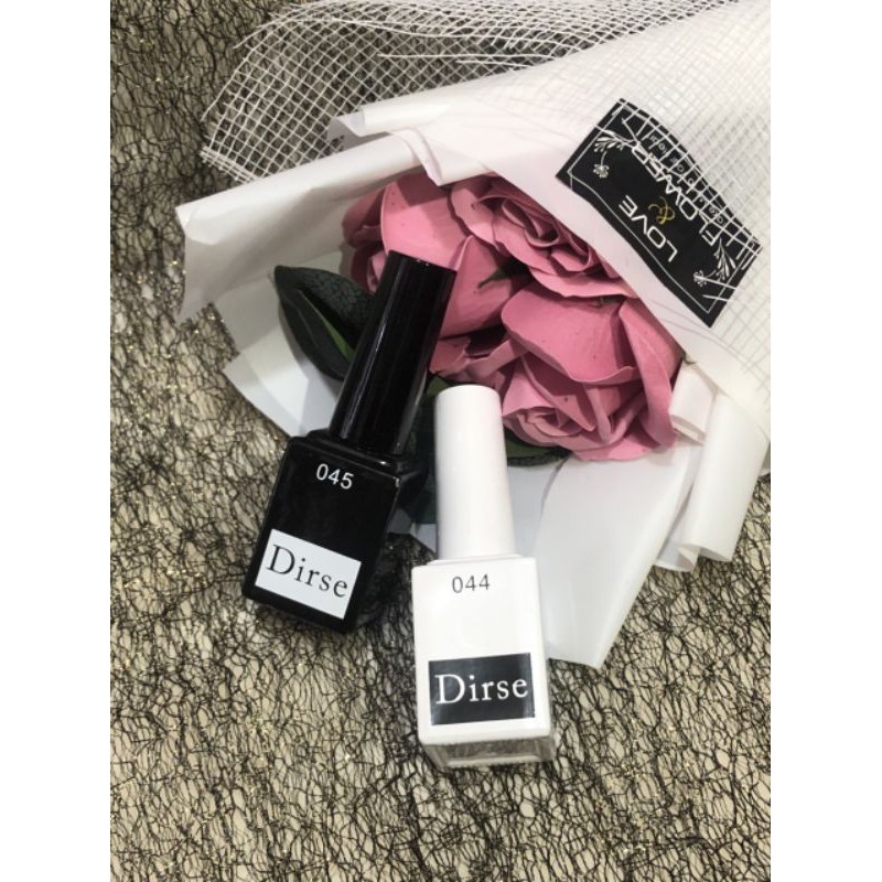 [HCM]Sơn Gel Dirse Đen Và Trắng
