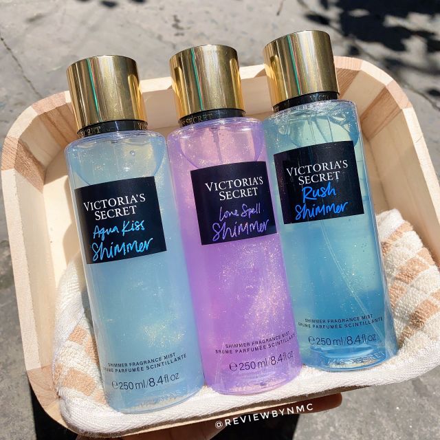 [Hcm]Xịt Body Victoria Secret Có Nhũ Bắt Ánh Sáng Siêu Đẹp Long Lanh 250Ml