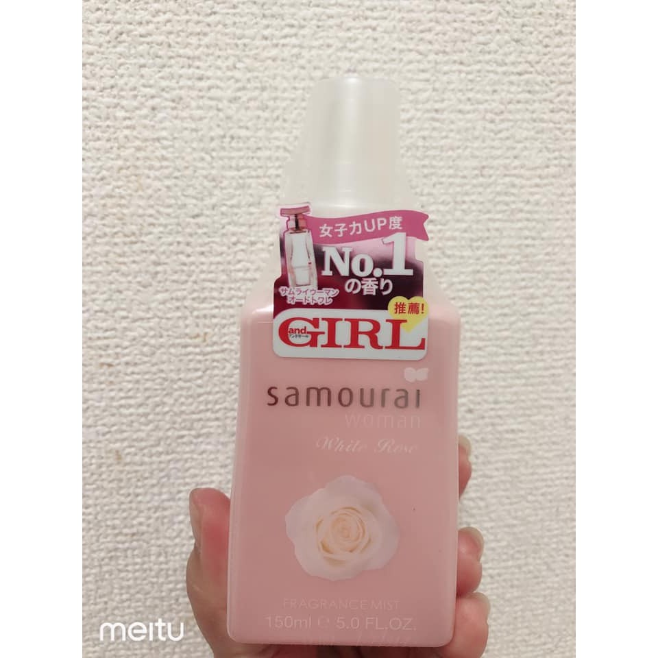 Xịt Thơm Toàn Thân Samourai Woman Fragrance Mist 150Ml (2 Loại)