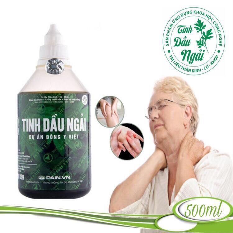 Tinh Dầu Ngải Cứu Đại Hoc Y Thái Bình - 500Ml