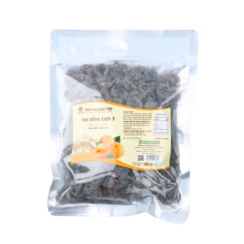 Ô Mai Mơ Hồng Lam 3 - Vị Chua Cay Mặn Ngọt