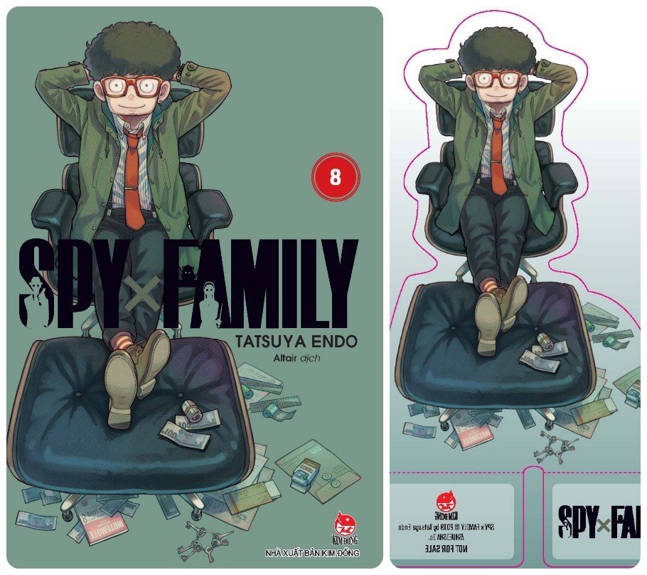 Truyện tranh Spy x Family - Tập 8 - Tặng kèm Standee - NXB Kim Đồng