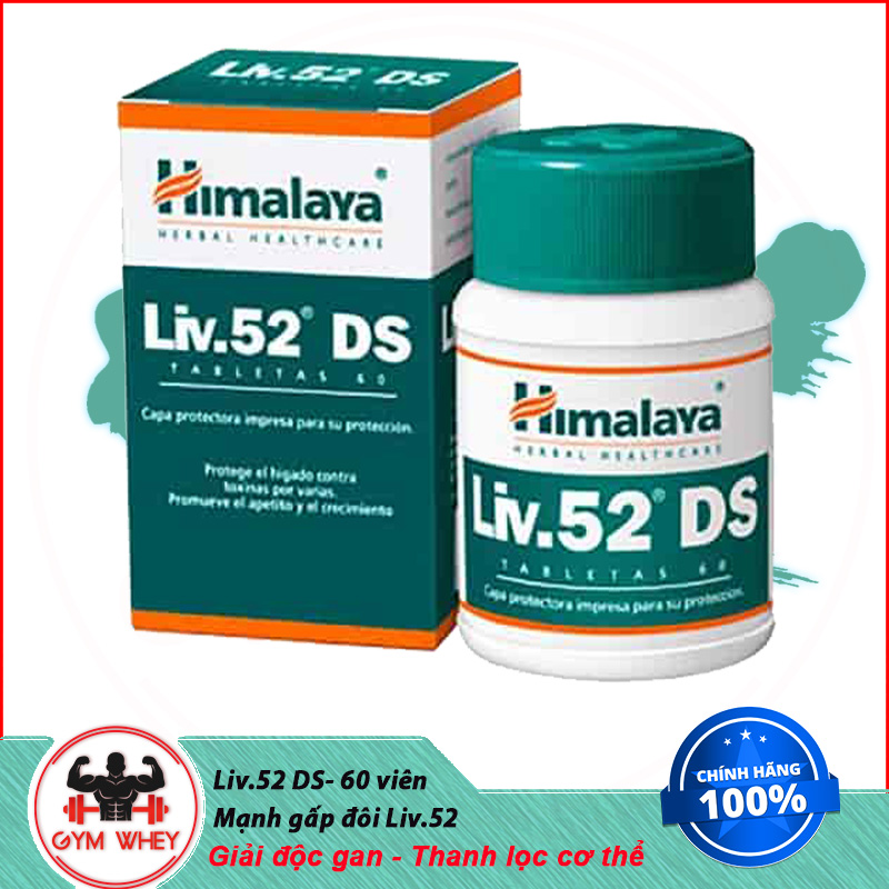[HCM]Viên Giải Độc Gan Cực Mạnh Hiệu Quả Himalaya Liv 52 DS (60 Viên)