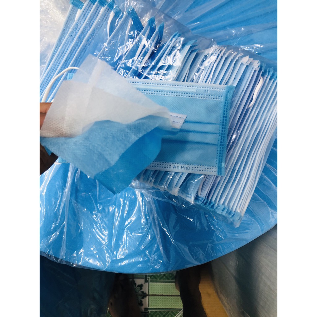 Khẩu Trang Y Tế 4 Lớp Công Ty An Phú Hộp 50 Cái Cam Kết Hàng Đúng Mô Tả Chất Lượng Đảm Bảo An Toàn Đến Sức Khỏe Người Sử Dụng