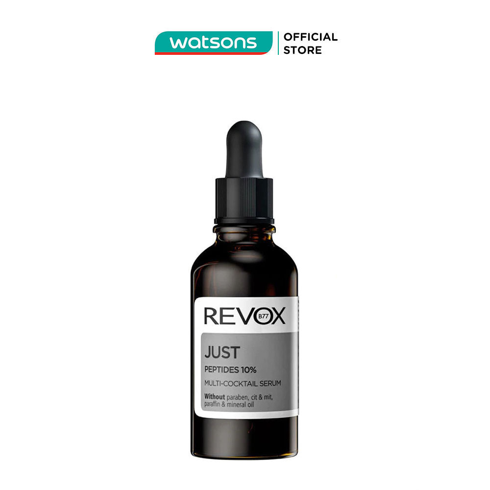 Tinh Chất Hỗn Hợp Revox B77 Just Peptides 10% Multi-Cocktail Serum Giúp Săn Chắc Da 30ml