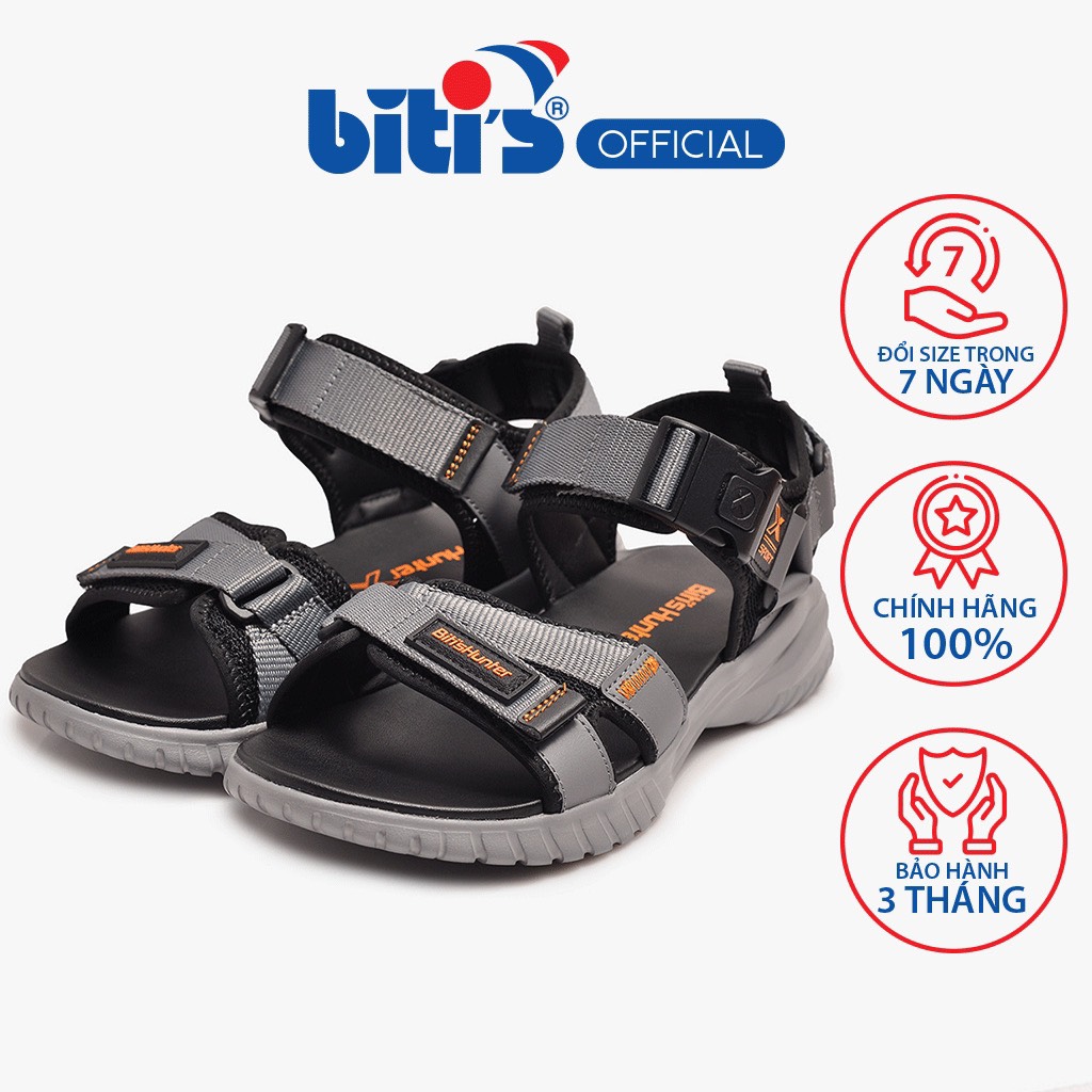 Sandal Eva Phun Hunter Nam Bitis HEM000300XAM (Xám)