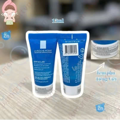 [QUÀ TẶNG LA ROCHE POSAY] Minisize Sữa rửa mặt kem B5 phục hồi kem chống nắng La Roche-Posay