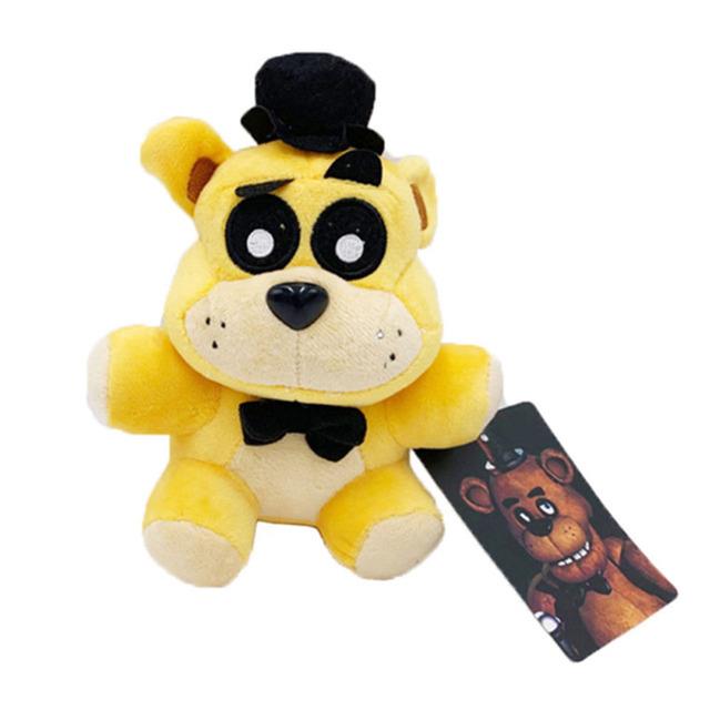 25cm fnaf plush toy plush Golden Freddy Fazbear Mangle bonnie foxy Stuffed  Doll Toys Sister Location
