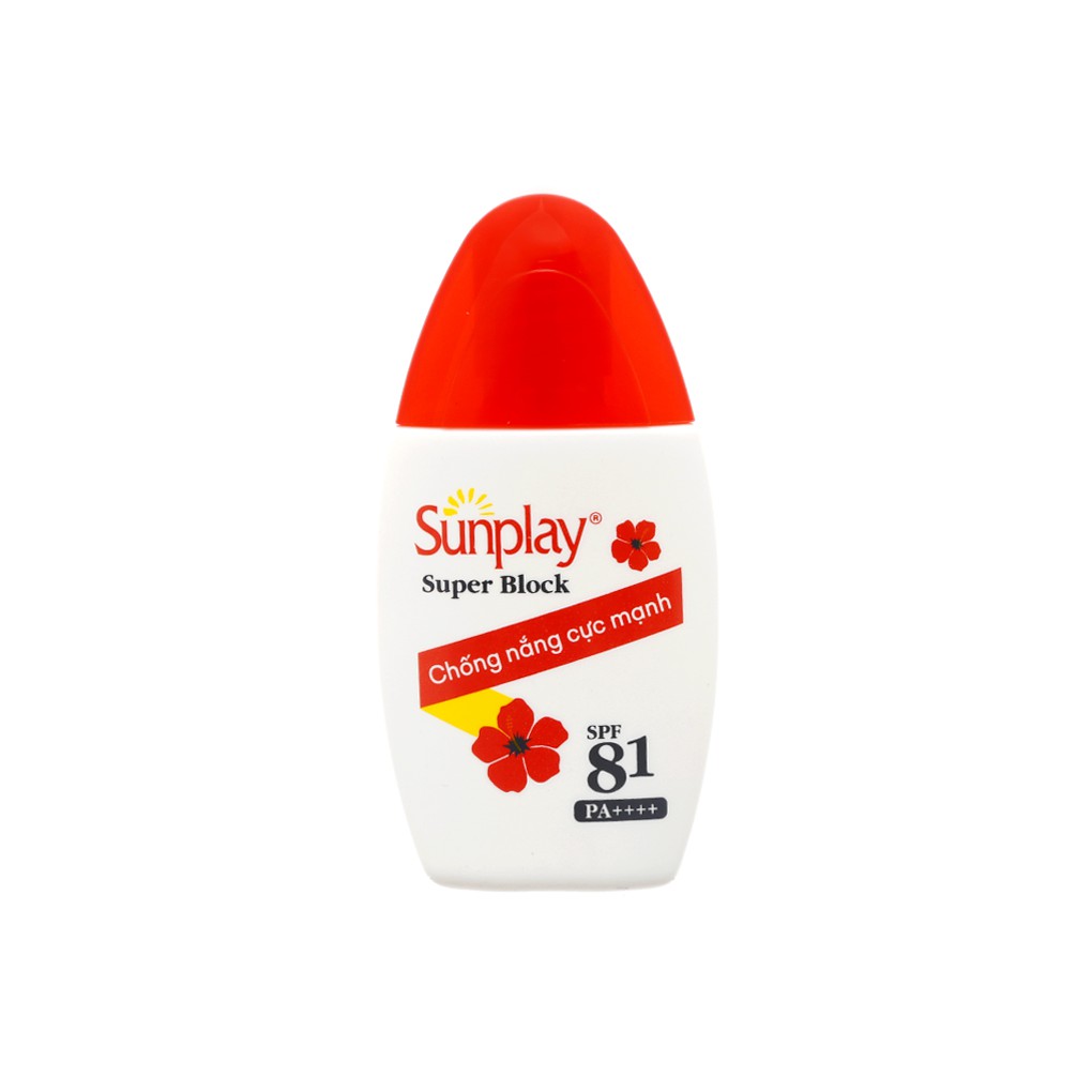 [Hcm]Sữa Chống Nắng Dưỡng Ẩm Và Nuôi Dưỡng Sunplay Super Block Spf81Pa++++ 30G