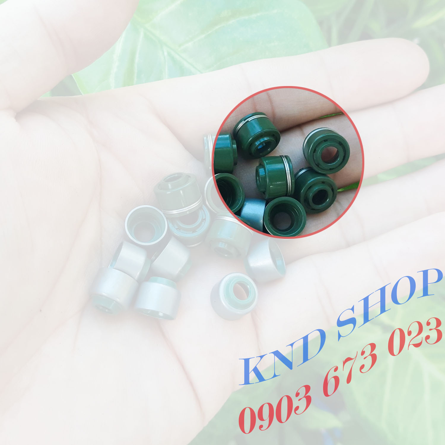 [10cái] Phốt xupap ( Phớt xupap, phớt gíf) Xe Máy loại 01 & 02 lò xo sử dụng cho các dòng xe Honda, 