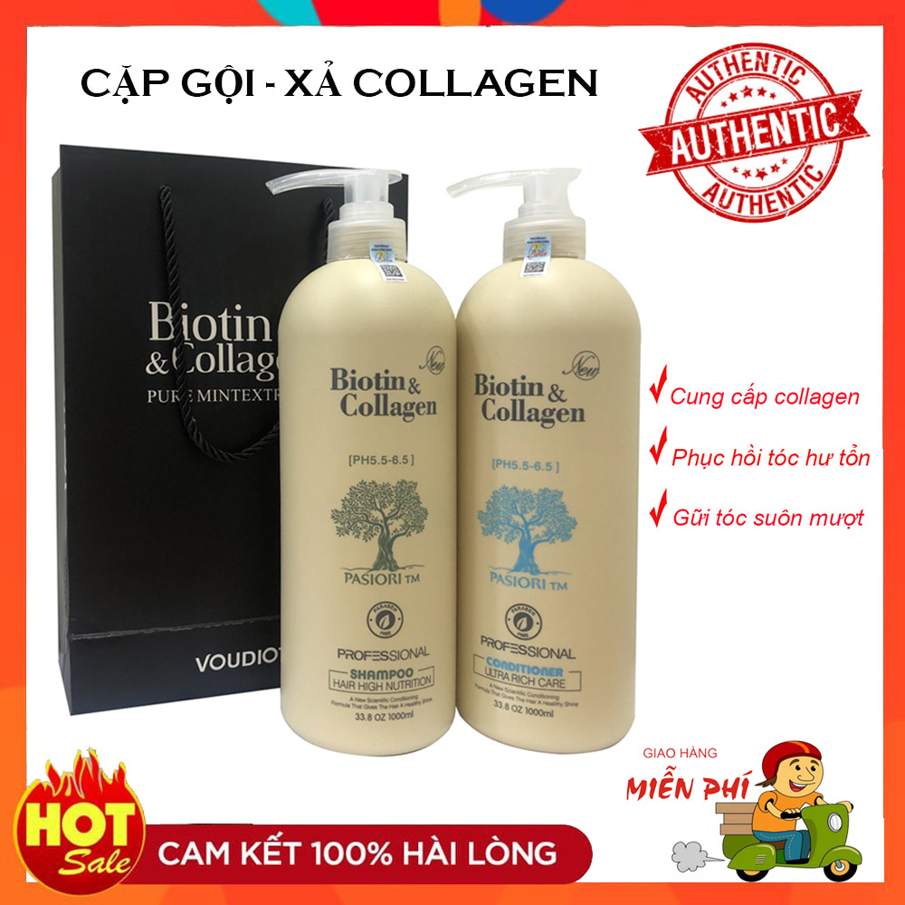 Dầu Gội Collagen Dầu Gội Đầu Cặp. Giảm Rụng Tóc Phục Hồi Tóc Hư Tổn Khô Xơ Nuôi Dưỡng Tóc Mềm Mượt. Dung Tích 2000Ml. Mua Ngay!