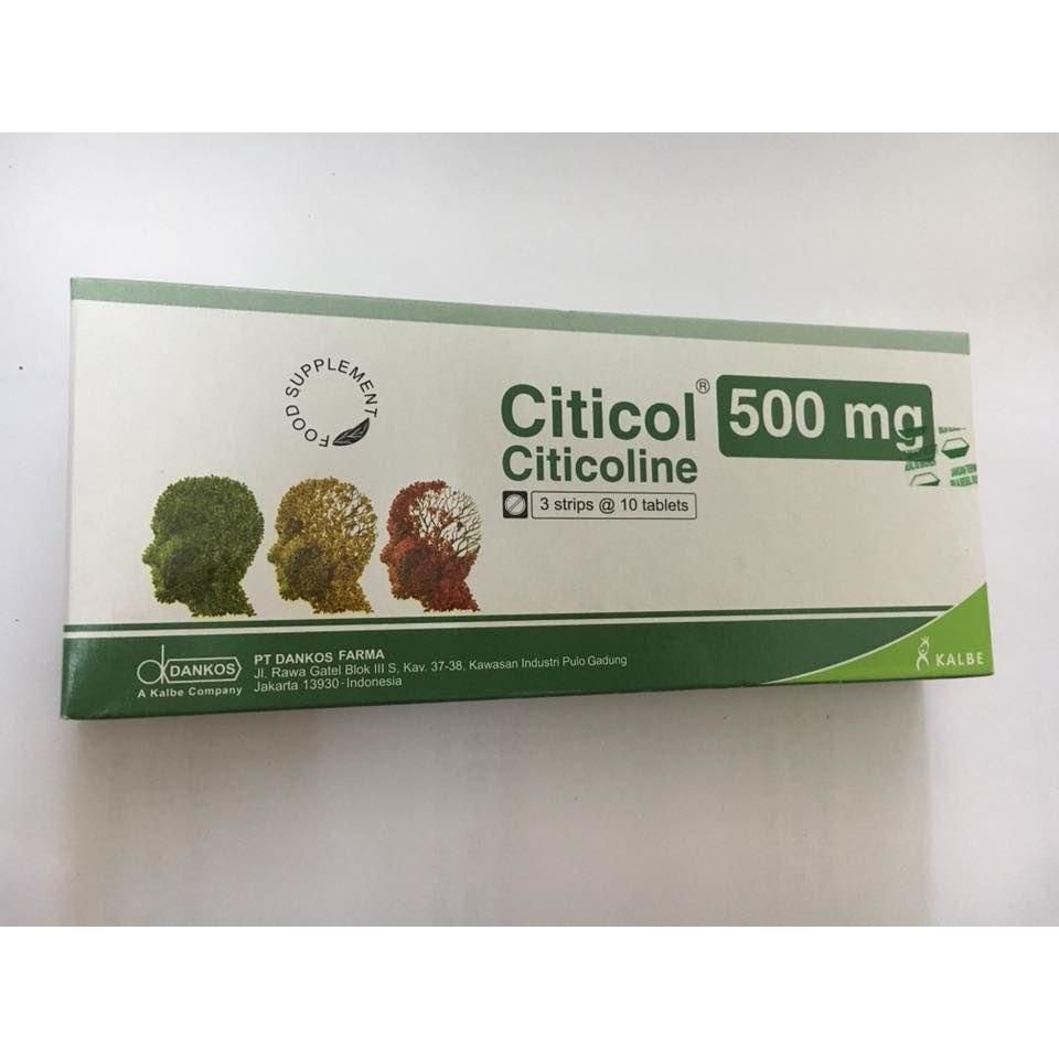 Citicol 500mg - Hỗ trợ trí nhớ của Indonesia
