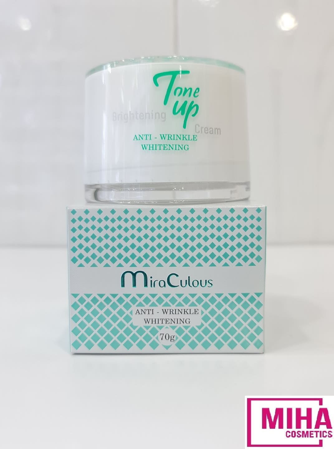 [Hcm]Kem Dưỡng Trắng Và Nâng Tông Da Miraculous Brightening Tone Up Cream 70G Hàn Quốc