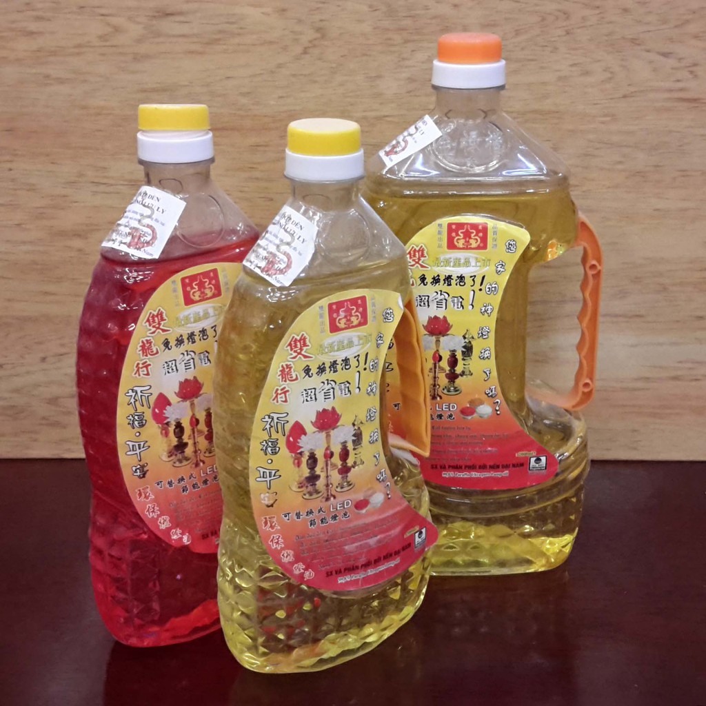 Dầu đèn không khói Cát Tường Lưu Ly chai 06L