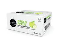 [Thùng 24 Lon] Nước Giải Khát Có Ga Không Calo Vida Hương Cam Chanh Táo Vải Muối Nhập Khẩu Malaysia - 24 Lon x 325ml