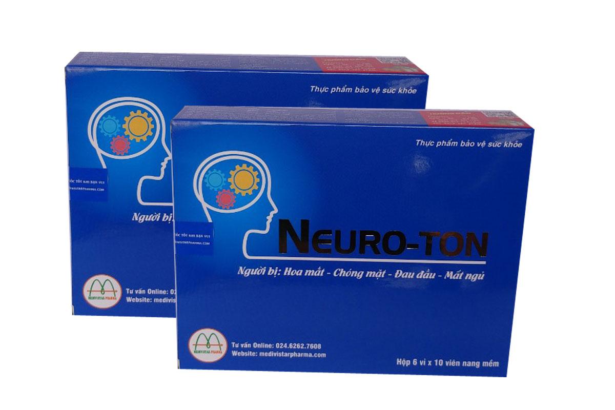Dưỡng Não Neuroton Dành Cho Phụ Nữ Hay Tê Bì Chân Tay Kém Tập Trung Đau Đầu Chóng Mặt Choáng Váng Đầu Óc (02 Hộp X 60 Viên Nang Mềm)