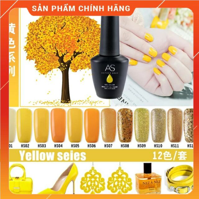 Sơn Gel As Yellow Series