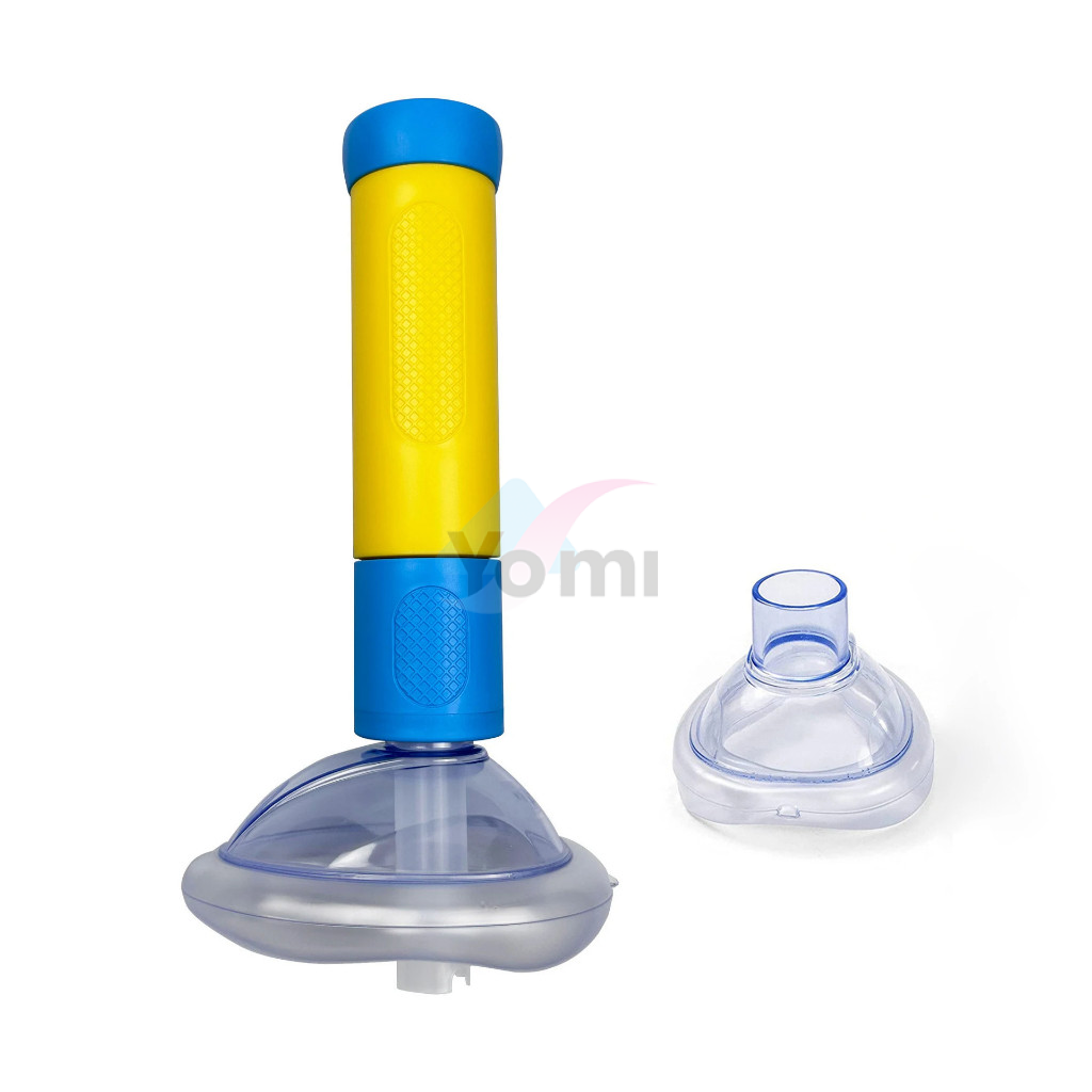 Thiết bị cứu hộ nghẹt thở cho trẻ em và người lớn với 2 mặt nạ Thiết bị chống nghẹt thở di động Thiết bị khẩn cấp Bộ dụng cụ gia đình