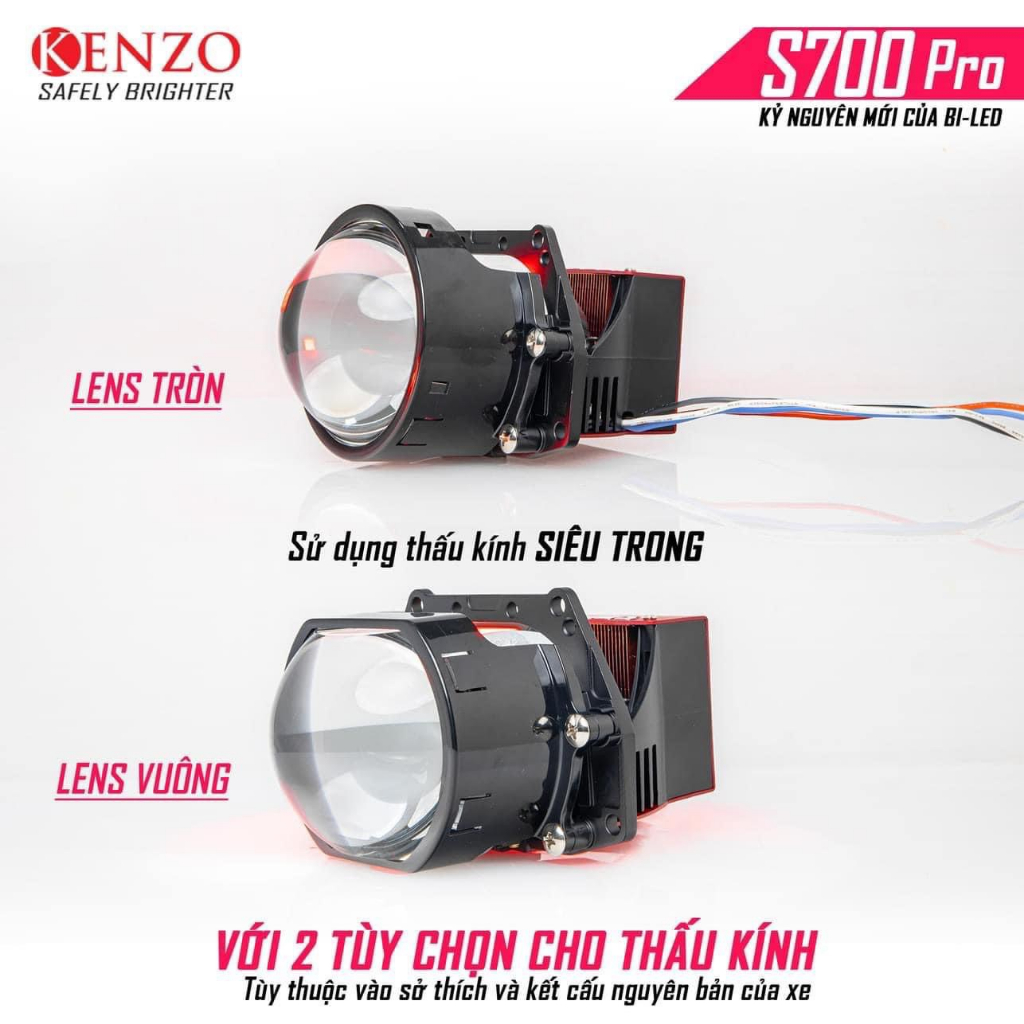 BI LED HIỆU SUẤT CAO KENZO S700 Pro