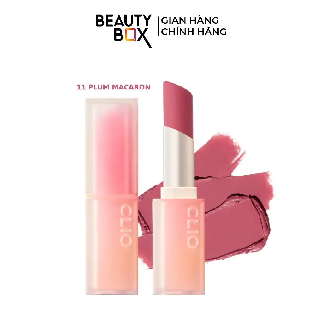 [Săn Sale](Ver.2) Son Thỏi Hiệu Ứng Mờ Clio Chiffon Mood Lip 3.2g