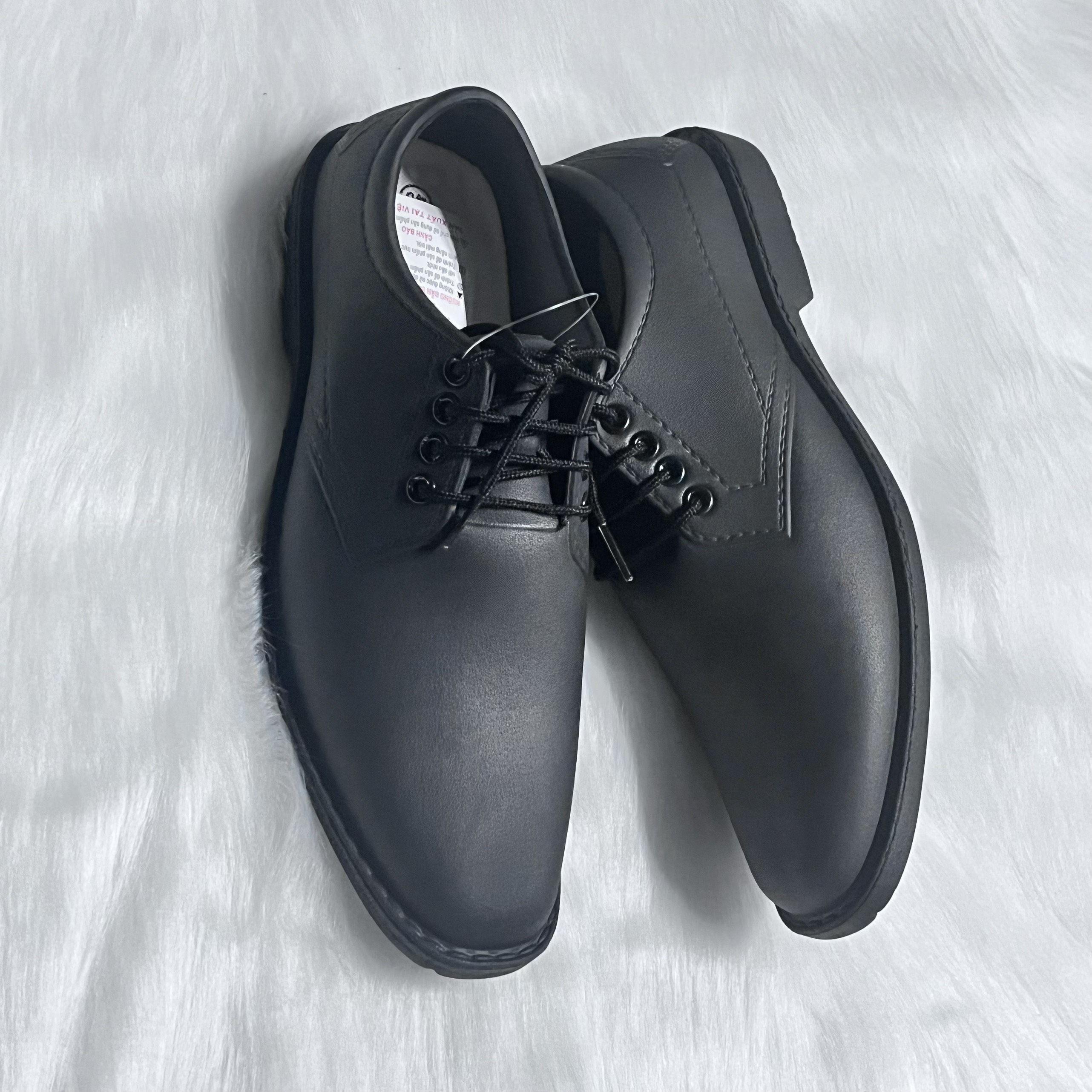Giày Tây Nam DHC07 đi làm màu đen chất liệu Eva siêu nhẹ chống nước hàng Việt Nam chất lượng cao