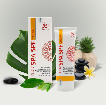 Kem Chống Nắng Vật Lý - Hóa Học Fusin Spa Spf 55+