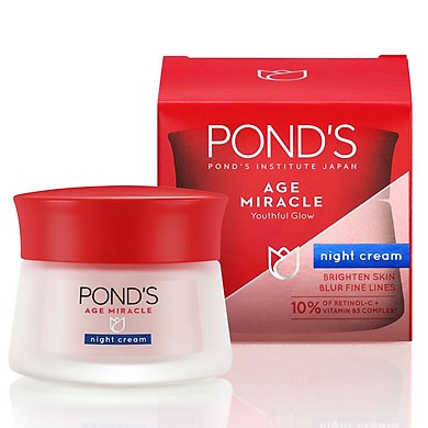 [Hcm]Kem Chống Lão Hóa Ban Đêm Pond’s Age Miracle Night Cream Cam Kết Sản Phẩm Đúng Mô Tả Chất Lượng Đảm Bảo