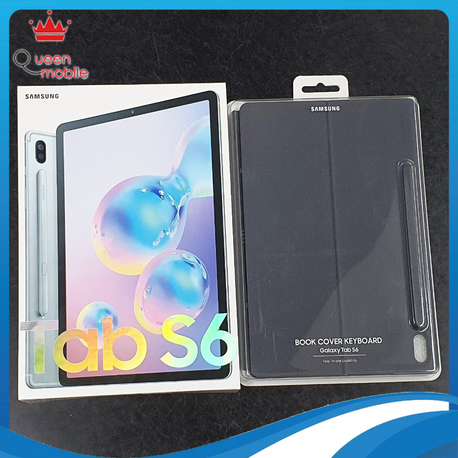 [HCM]Bao da kiêm bàn phím Samsung GALAXY TAB S6 BOOK COVER KEYBOARD EF-DT860 - Hàng chính hãng