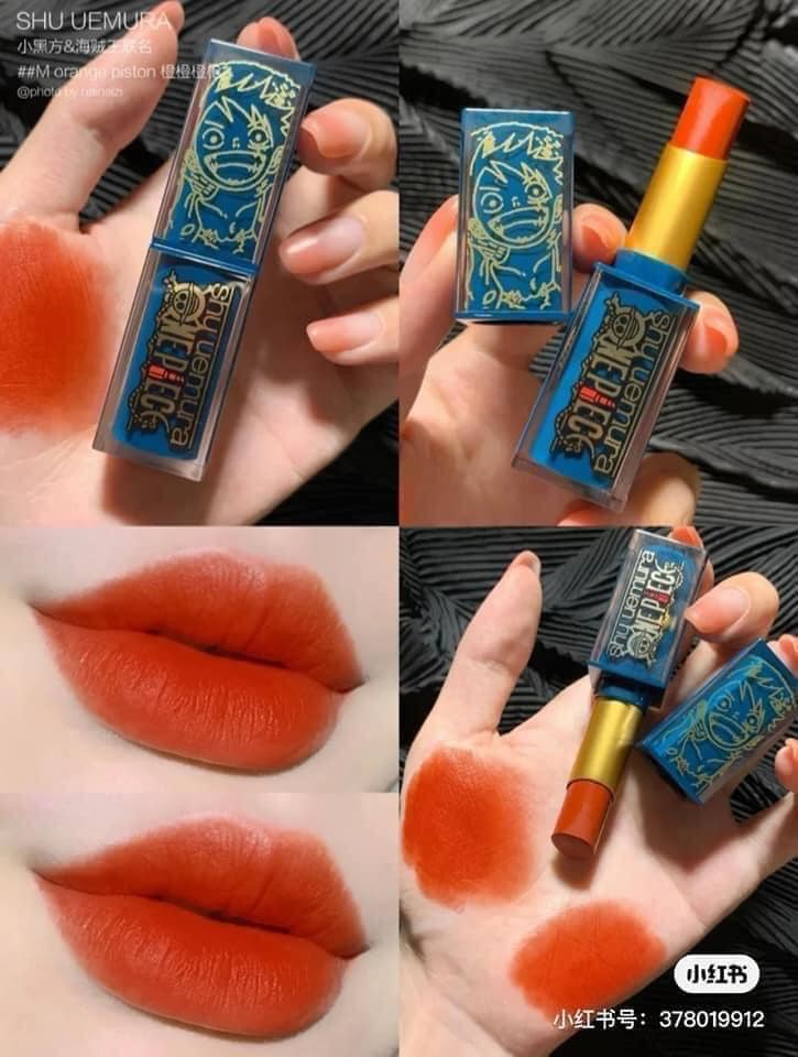 Son Shu Uemura x One Piece Rouge Unlimited Matte