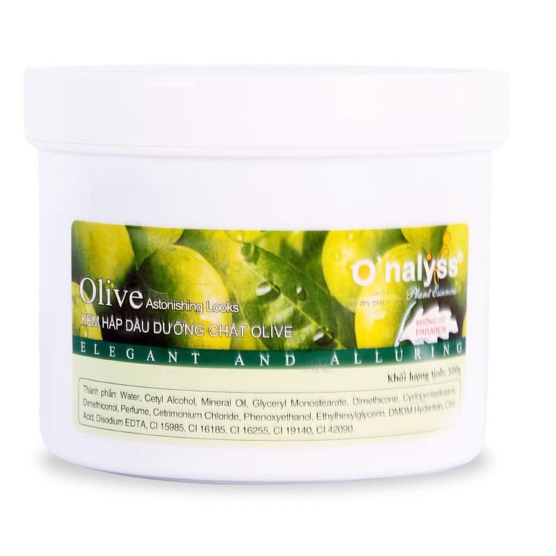 [Hcm]Dầu Hấp Onalyss Dưỡng Chất Olive 1000G